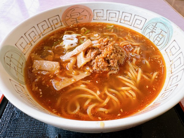 「大多喜猪坦々麺」@たけゆらの里おおたきの写真