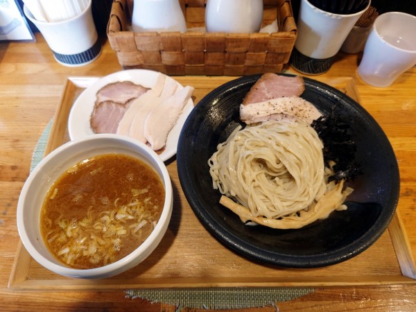 「つけそば+チャーシュー」@中華蕎麦 はざまの写真