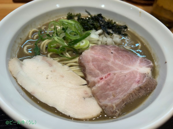 「濃厚煮干しそば(950円)」@煮干らぁめん 樹鈴の写真