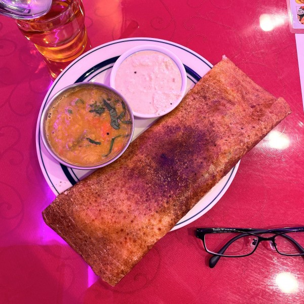 「マトンスッカドーサ」@ラクナウカフェの写真