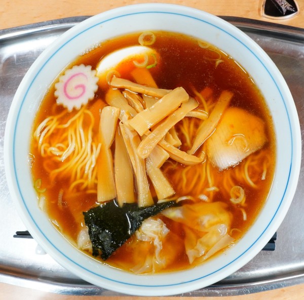 「メンマ入りそば（玉1個）」@一ノ割大勝軒の写真