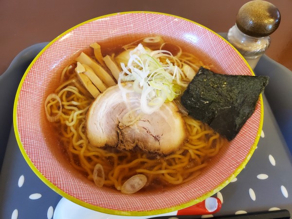 「醤油らぁめん６５０円」@らぁめんカフェ 風楽っとの写真