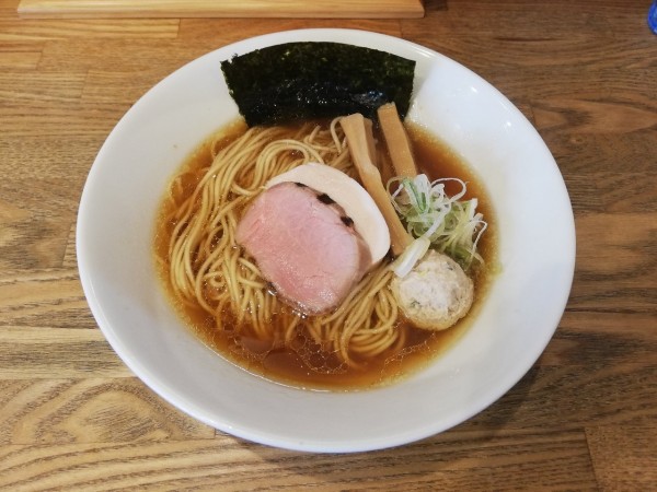 「地鶏(醤油)」@自家製麺 純の写真