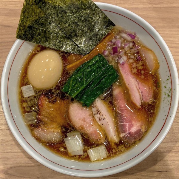 「特製手揉み中華そば【醤油】¥1,250」@麺処 にし尾の写真