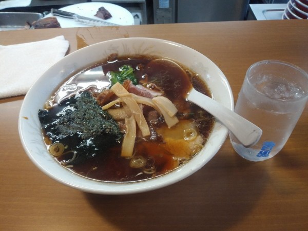 「らーめん大盛り 850円」@青島食堂 トキメッセ店の写真