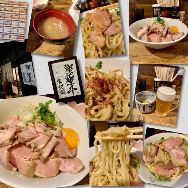 「油そば(並)800円＋肉増し×2＋生卵＋生ビール」@燦燦斗の写真