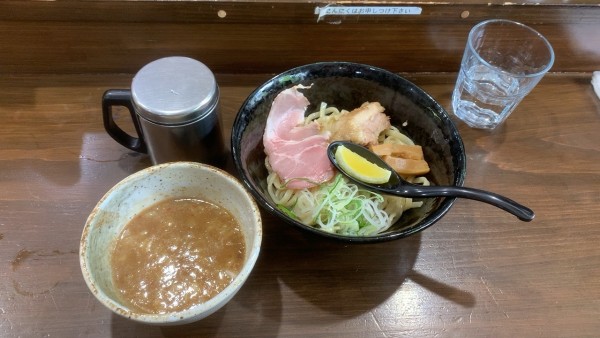 「肉鰹つけ麺870」@らーめん 虎テツの写真