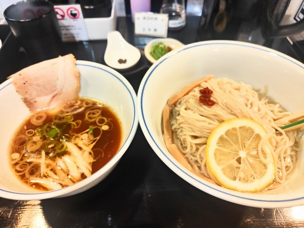 「元祖昆布水のつけ麺」@らぁめん矢 ロックンビリースーパーワンの写真