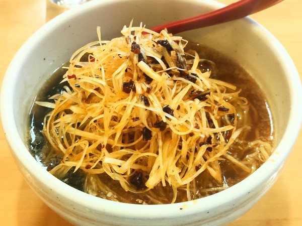 「辛ネギらーめん」@木菟ラーメンの写真