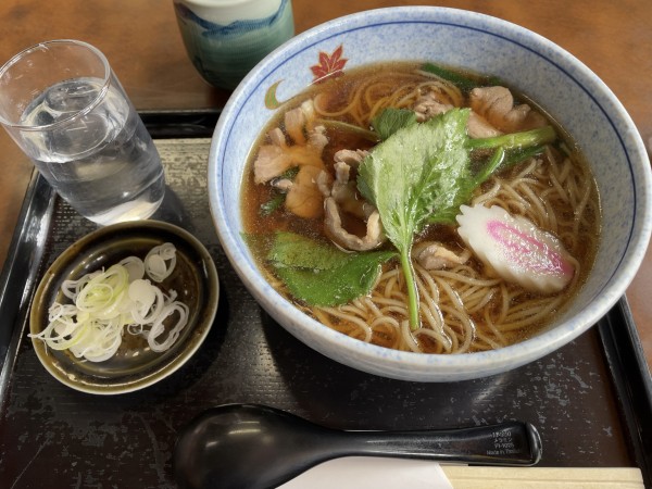 「鴨南蛮」@そば処 大むらの写真