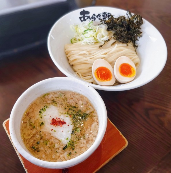 「味噌チャチャ!!とろろつけ麺【期間·数量限定】」@ニボチャチャ！！ラーメン あらき軒の写真