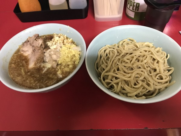 「小ラーメンぎょったまつけ麺II  Ver.サバ」@ラーメン二郎 中山駅前店の写真