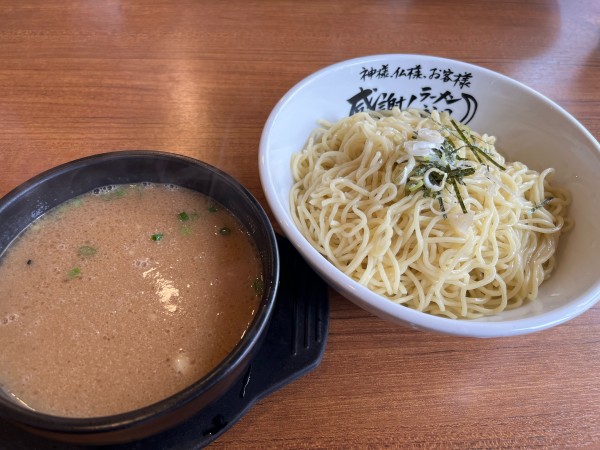 「魚介とんこつつけ麺　890円」@らーめん神月の写真