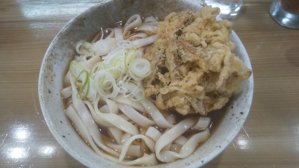 「ごぼう天うどん(¥460)」@そば処 二葉 神田駅南口店の写真