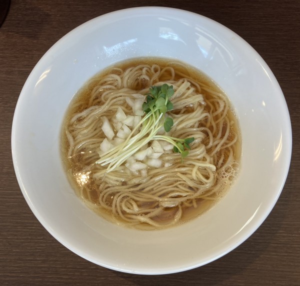 「かけいりこそば（細麺）」@オカモトモノガタリの写真