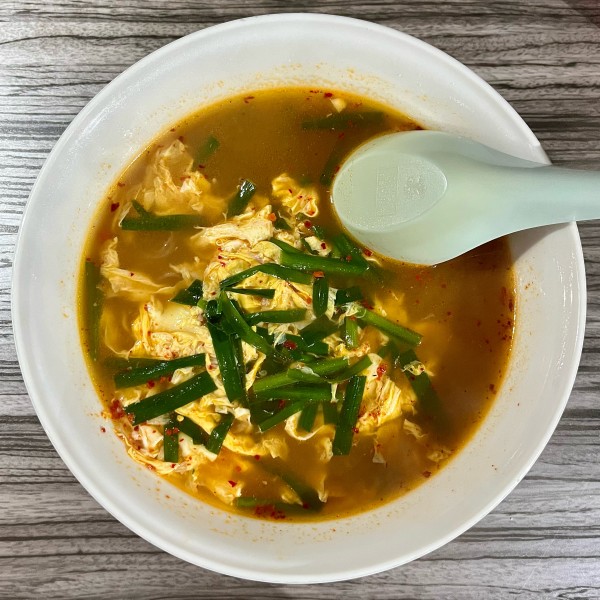 「レギュラー 中辛（800円）」@辛麺屋 藍楽の写真