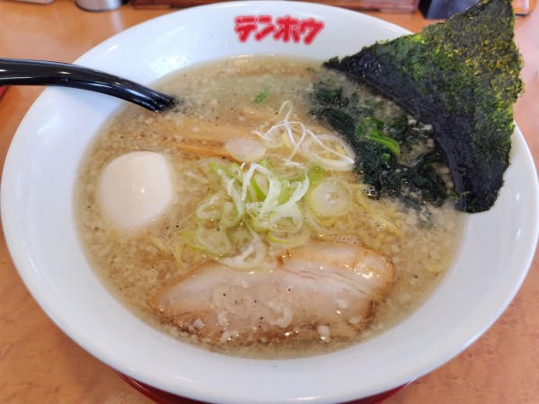 「【限定】塩とんこつ」@テンホウ 岡谷丸山橋店の写真