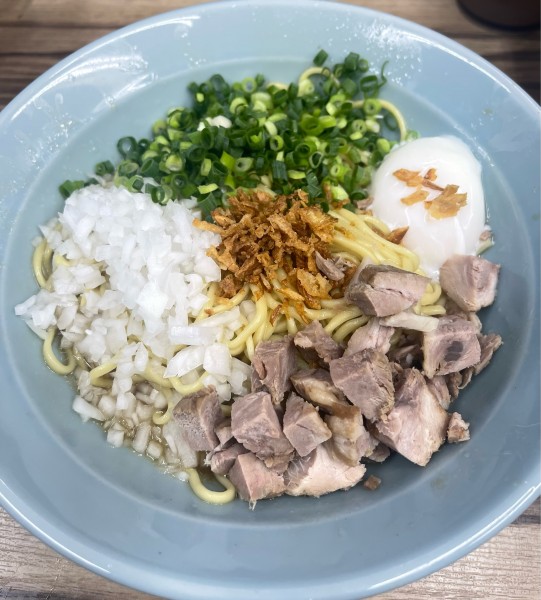 「特製まぜそば」@横浜ラーメン 武源家の写真