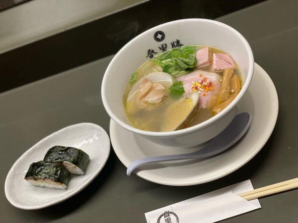 「はまぐりラーメン」@らぁめん登里勝の写真