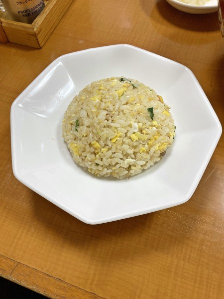 「Aセットの半チャーハン」@和風らーめん 金子の写真
