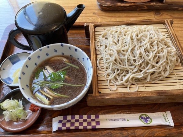 「鴨せいろ」@しずく庵の写真