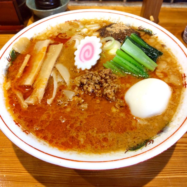 「【限定】担々麺（￥900）＋味玉（￥100）」@ユース軒の写真