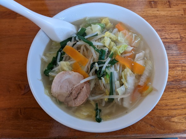 「タンメン:750円」@らーめん亜呂摩 堀切店の写真