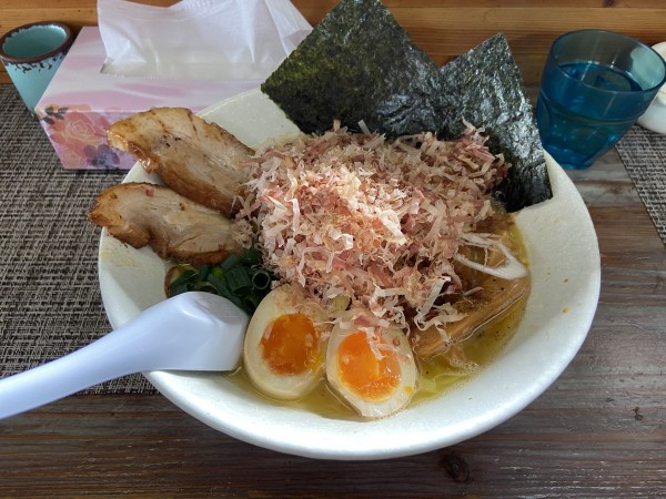 「特龍次「魚豚骨」(900円)」@麺屋 龍次の写真