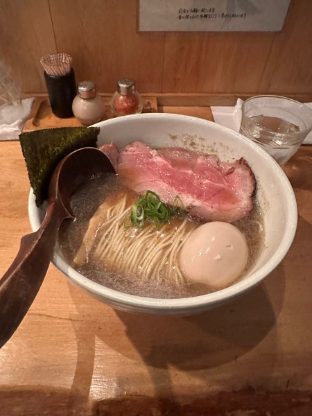 「味玉そば　1100円」@中華蕎麦 蘭鋳の写真