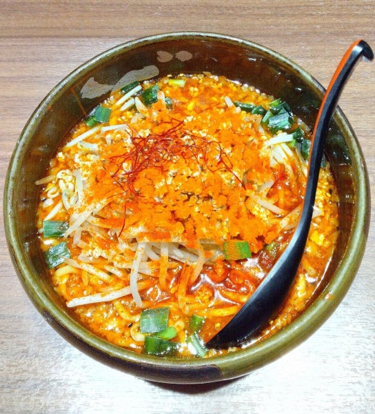 「みそオロチョンらーめん (激辛)1100円」@東京スタイルみそらーめん ど・みそ キッテグランシェ店の写真