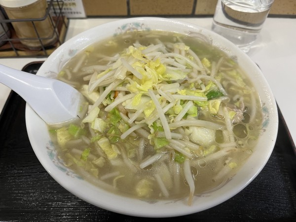 「タンメン&半チャーハン」@中華料理 埼玉屋の写真