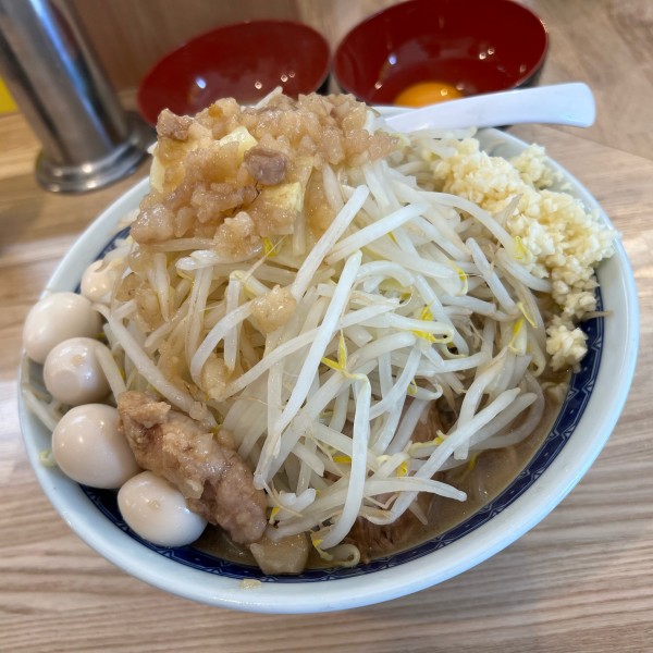 「小ラーメン　うずら卵5個」@自家製麺223の写真