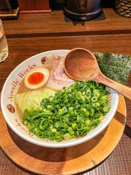 「らぅめん+ネギW」@Noodle Works -BALI-の写真