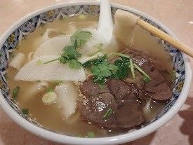 「蘭州牛肉湯麺(980)」@蘭州牛肉拉麺 東珍味小籠包の写真