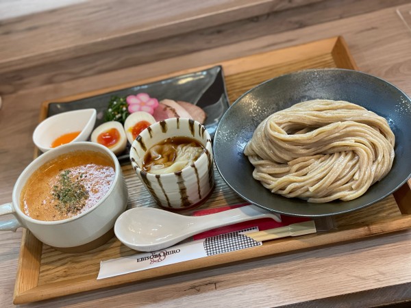 「特製つけそば」@えびそば 緋彩の写真