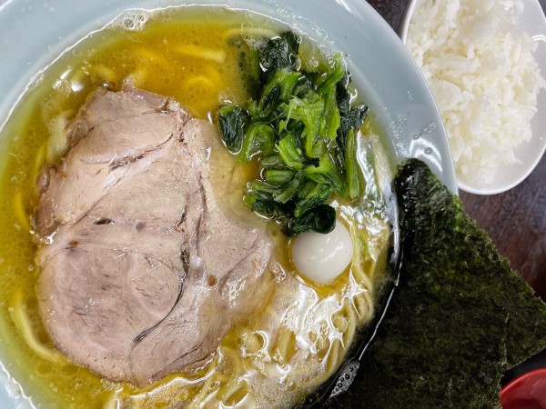 「こってりラーメン➕ご飯小」@漫天兄弟の写真