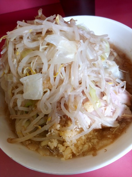 「少なめ・ニンニクコール」@ラーメン二郎 ひばりヶ丘駅前店の写真