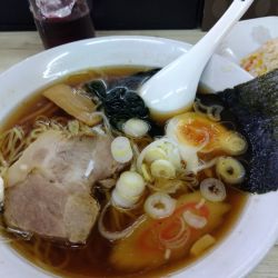 ラーメン+半チャーハンセット（830円）