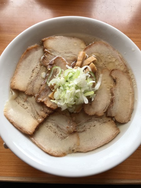 「会津山塩チャーシューメン」@うえんで食堂の写真
