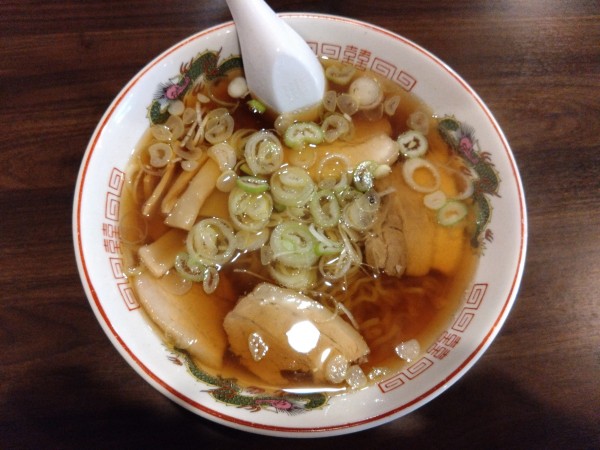 「中華そば 680円 チャーハン100円」@中華そば 純の写真