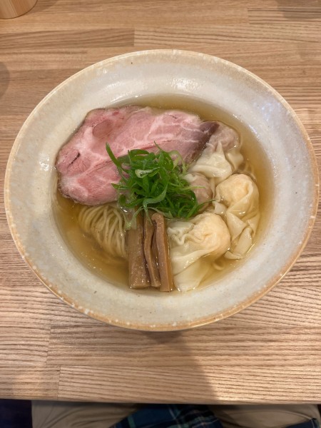 「肉・海老ワンタン麺（白） 1,150円」@DURAMENTEIの写真