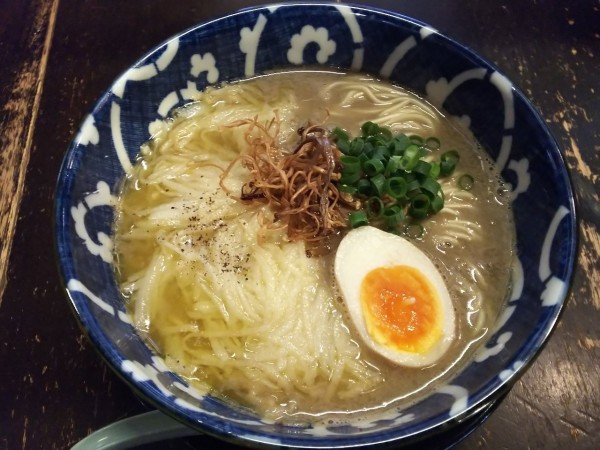 「【限定】長芋バターと濃厚煮干　1000円」@煮干結社 弘前店の写真