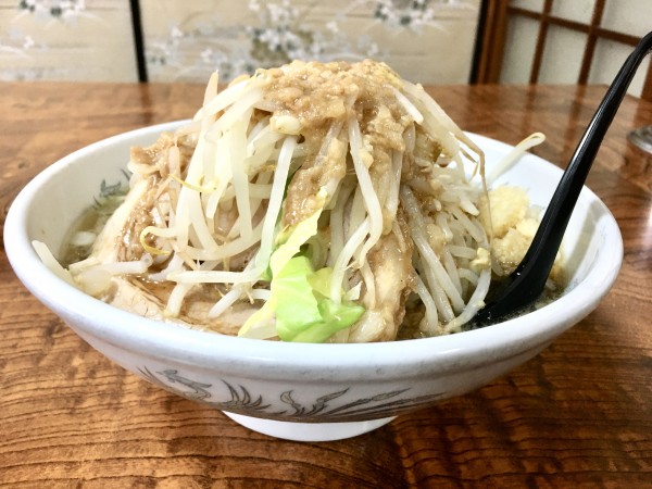 「もやしラーメン(醤油850¥)」@地鶏ラーメン 赤大屋の写真