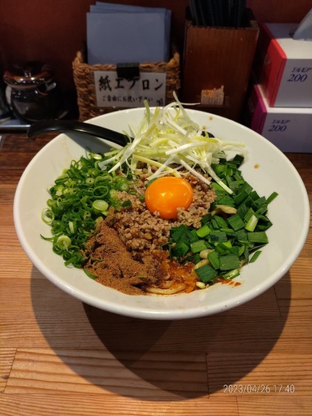 「台湾まぜそば」@五代目らーめん処 まるは商店の写真