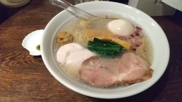 「特製貝出汁そば」@貝出汁 中華そば 竹祥の写真