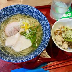 淡麗sio らぁ麺 & ミニチャーシュー丼 ランチセット