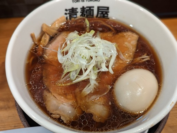「鶏そば醤油」@清麺屋の写真