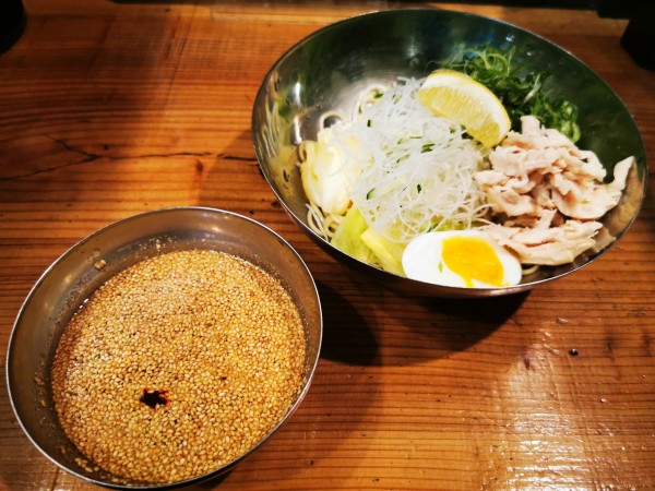 「つけ麺１辛」@広島風つけ麺 弁慶 流川店の写真