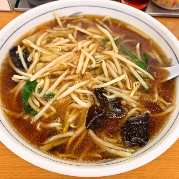 「もやしラーメン」@福しん 上野駅前店の写真