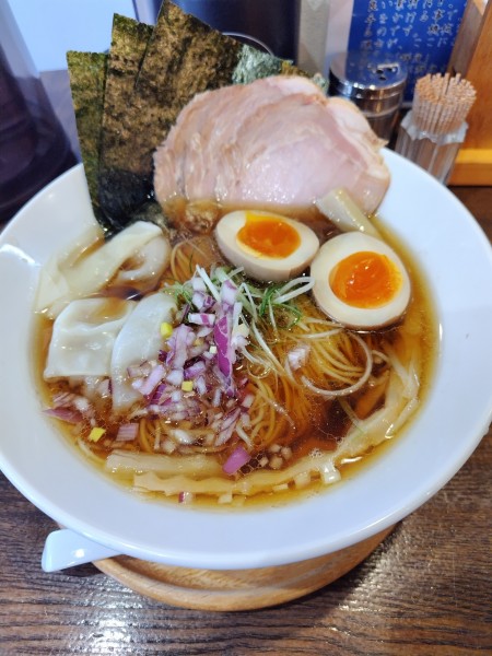 「特製出汁SOBA（醤油）」@Joe-Luck NOODLE'sの写真